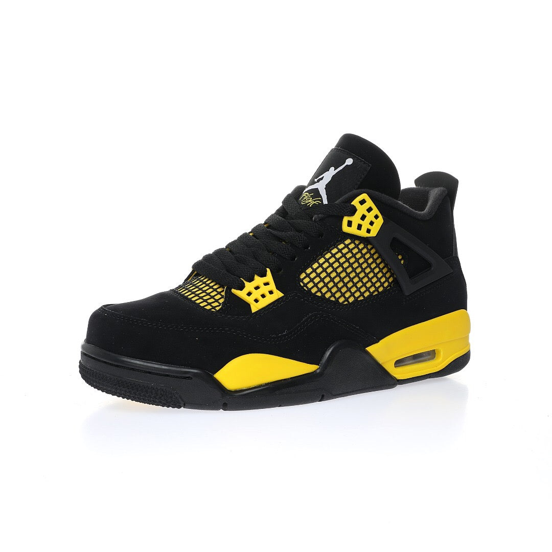 Air Jordan 4 Retro "Thunder" AJ4 mid-top retro casual sports culture basketball shoes My Store
