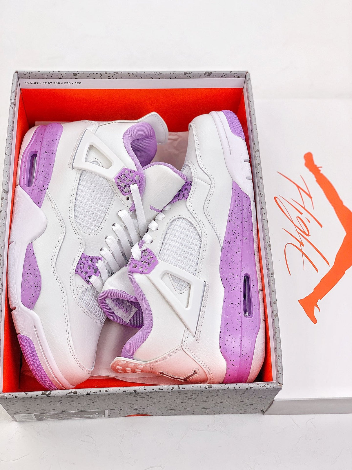 Air Jordan 4 White Purple Oreo size 36 - 40 My Store