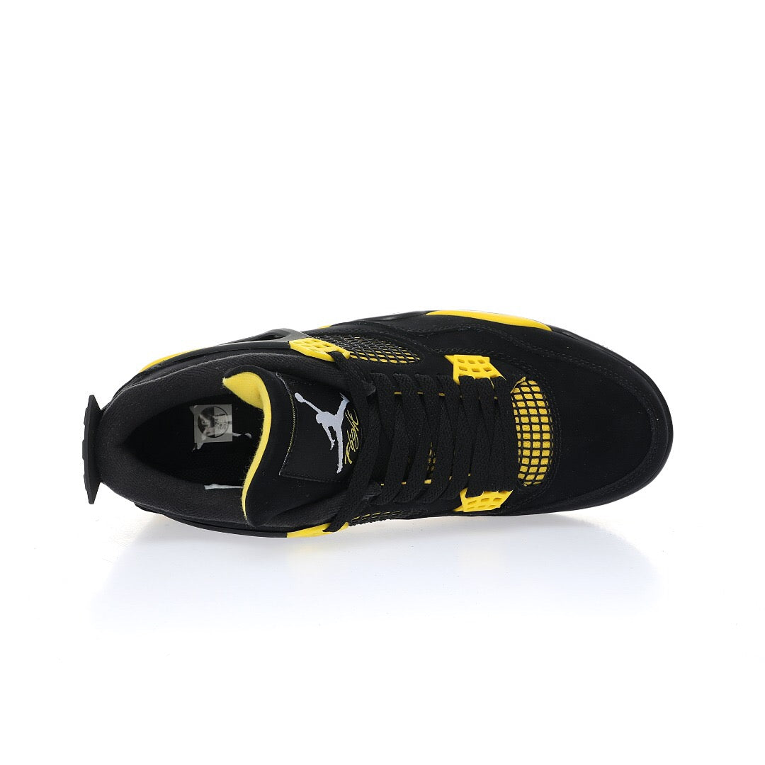 Air Jordan 4 Retro "Thunder" AJ4 mid-top retro casual sports culture basketball shoes My Store