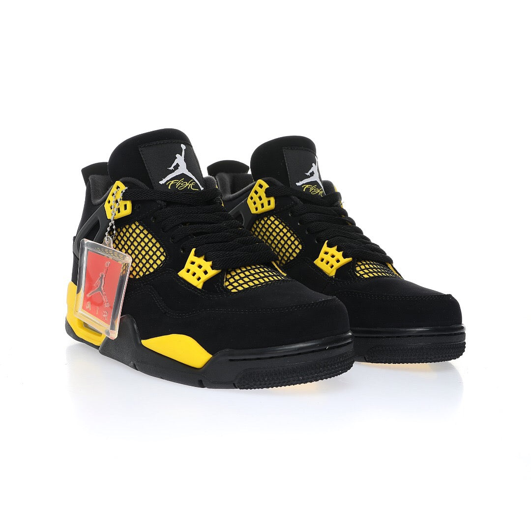 Air Jordan 4 Retro "Thunder" AJ4 mid-top retro casual sports culture basketball shoes My Store