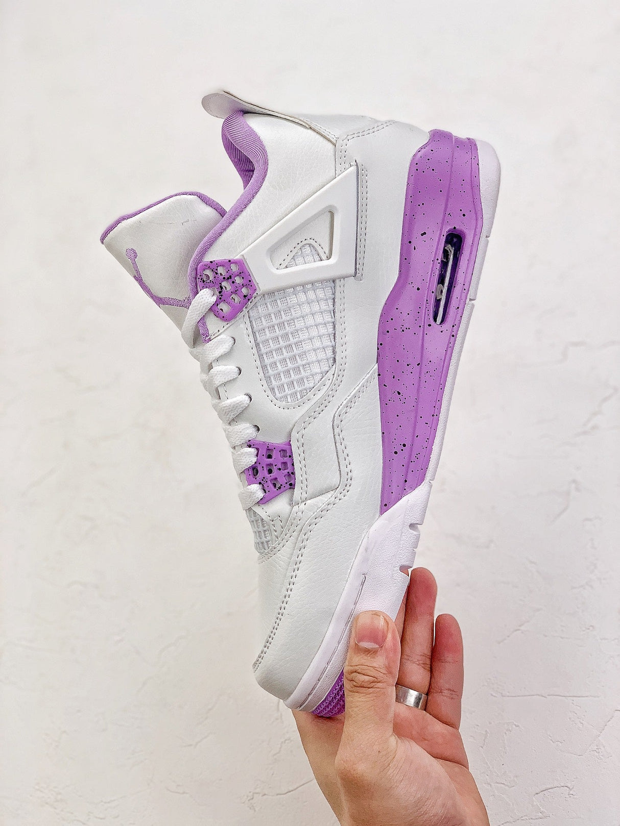 Air Jordan 4 White Purple Oreo size 36 - 40 My Store