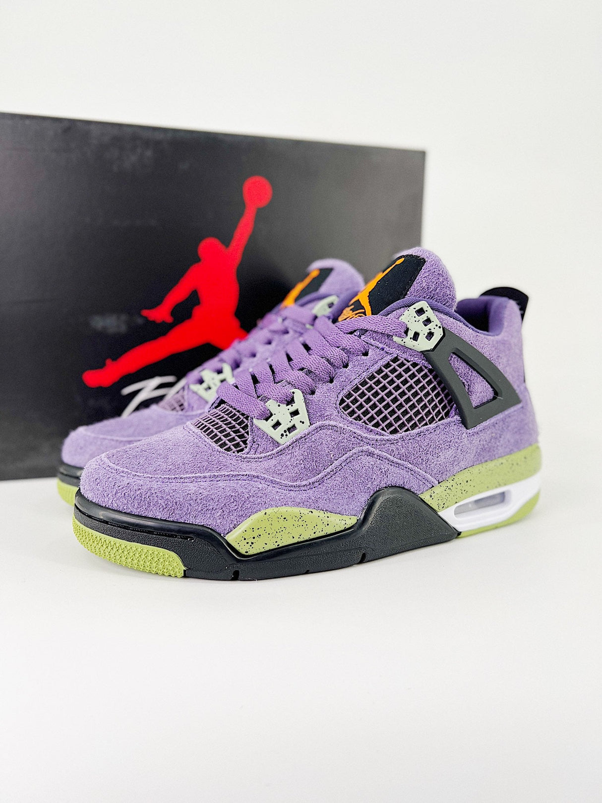 Nike Air Jordan AJ4 AQ9129-500 size 36 - 46 purple color My Store