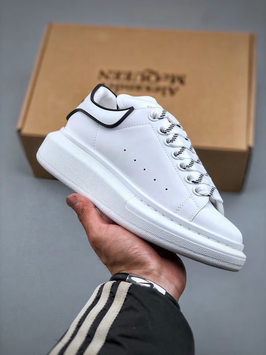 Alexander McQueen Classic Sports White Shoes - ESTOCKK