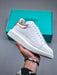 Alexander McQueen Low-Top Thick-Soled Casual Sports White Shoes - ESTOCKK