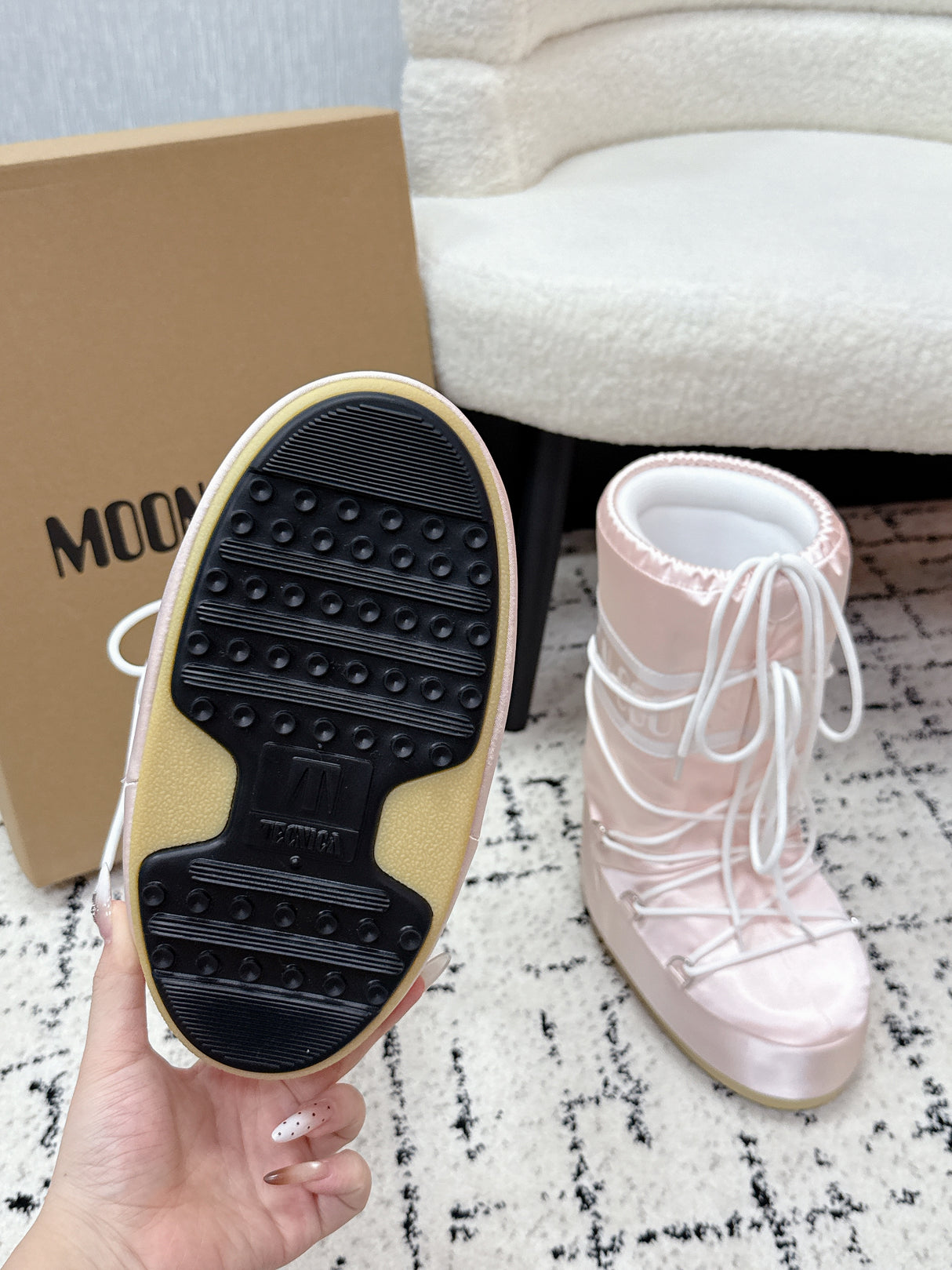 Moon Boot Icon Pearly – Doposci Iconici Invernali Donna