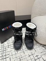 Moon Boot ICON GLANCE UNISEX - Stivali con i lacci - black