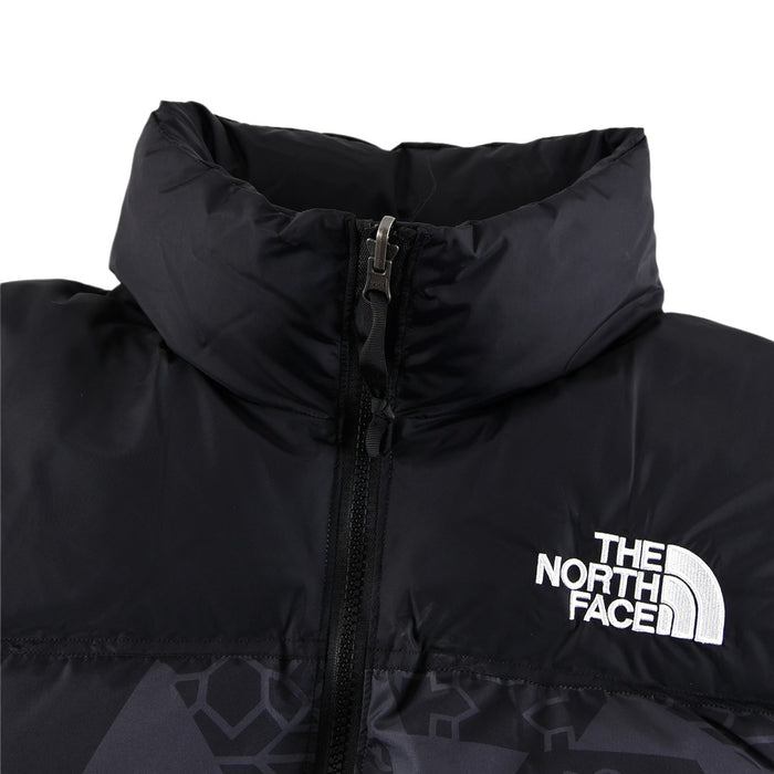 1996 Nuptse The North Face Joint Paper-Cut Black Down Jacket - ESTOCKK
