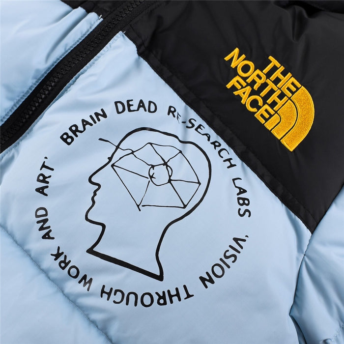1996 Nuptse The North Face 20FW Brain-Dead Print Long-Sleeved Down Jacket - ESTOCKK