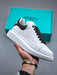 Alexander McQueen Low-Top Thick-Soled Casual Sports White Shoes - ESTOCKK