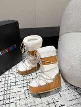 Moon Boot - Icon Shearling Camel