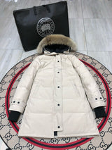 Canada Goose Shelburne Parka White