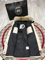 Canada Goose Shelburne Parka White