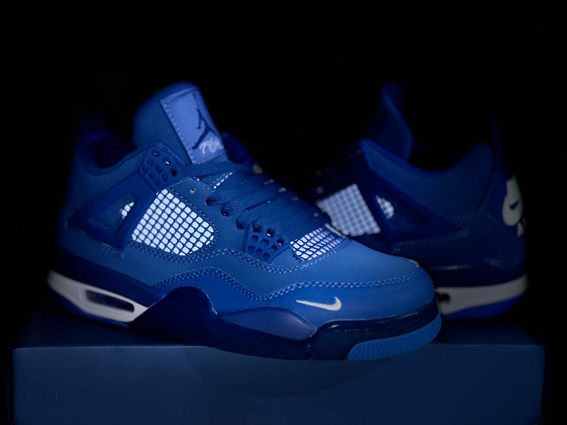Nike Air Jordan AJ4 blue 36-47.5