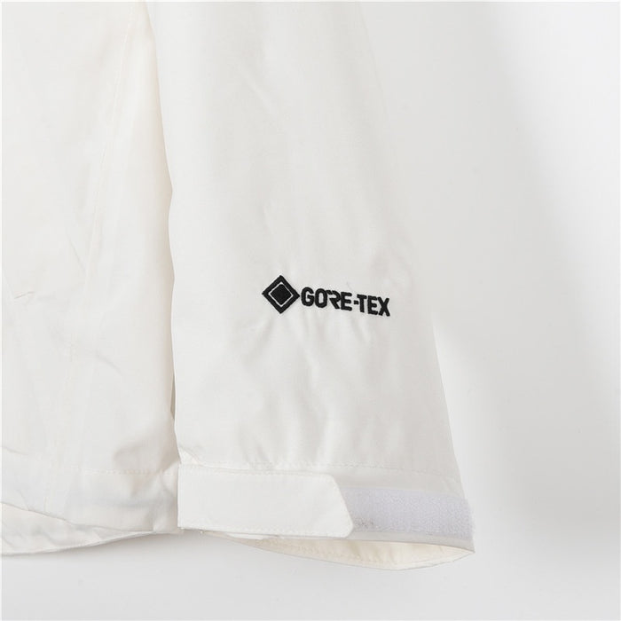 The North Face Solid White Color Logo Printed Hooded Jacket Top Hot Melt Version - ESTOCKK