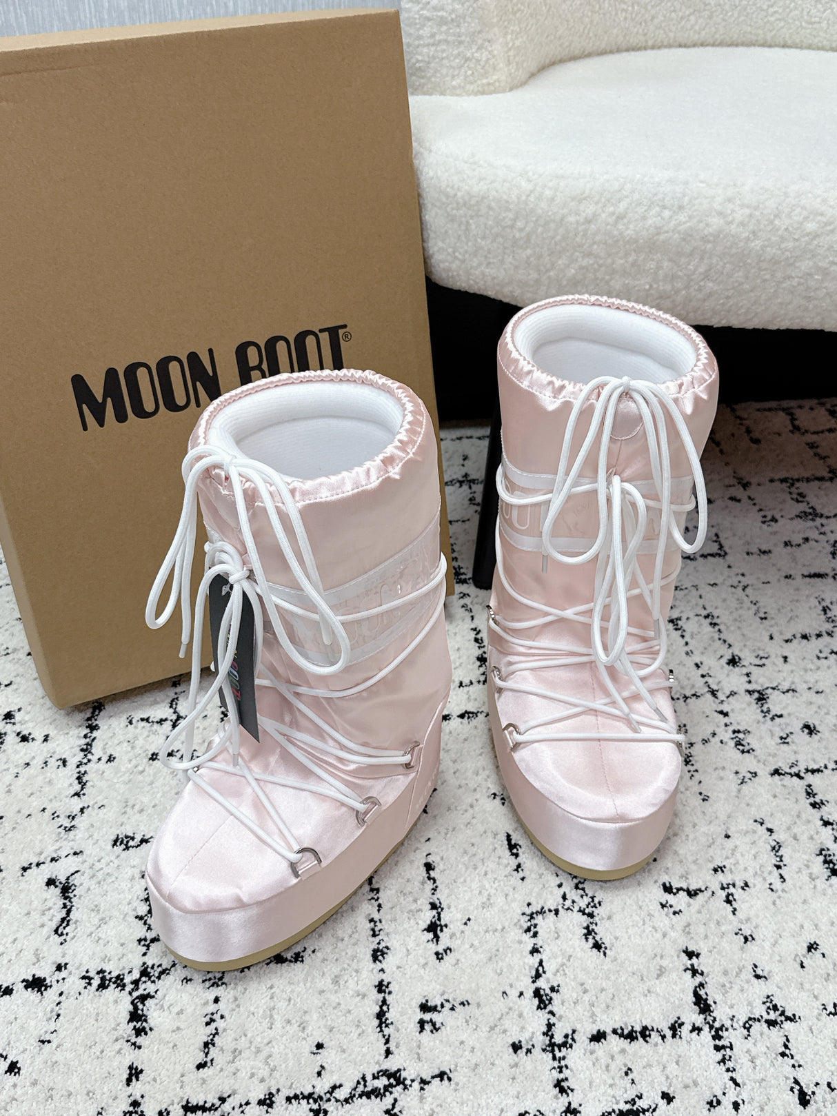 Moon Boot Icon Pearly – Doposci Iconici Invernali Donna