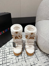 Moon Boot - Icon Shearling Camel